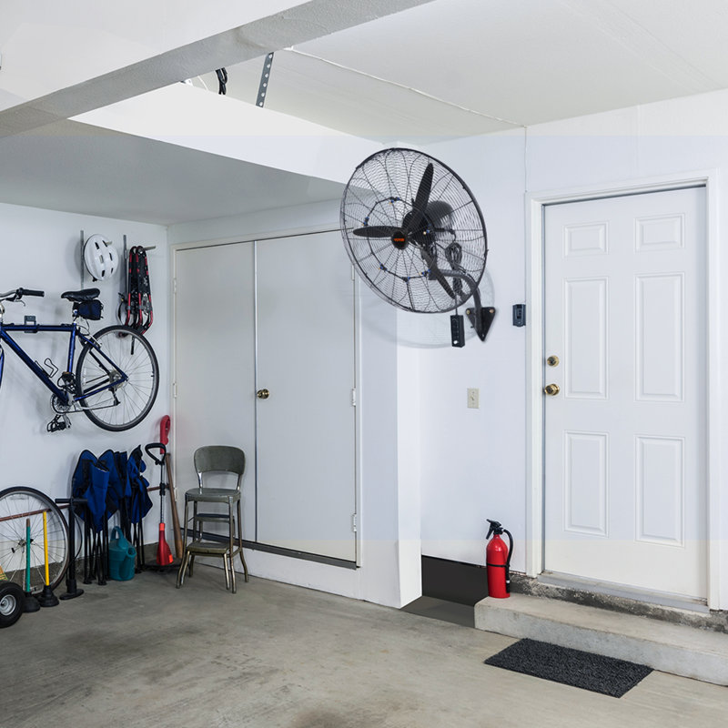 VEVOR 29.1'' Oscillating Wall Mounted Fan Fan