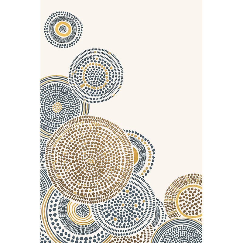 Tribal Reverie I Print by David Brown, 58" H x 40" W x 1.5" D, Image Brush Gel