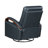 1Pc Swivel Gliding Recliner Faux Leather Upholstered Solid Rubberwood Arms Luxurious Living Room Furniture-1768911339