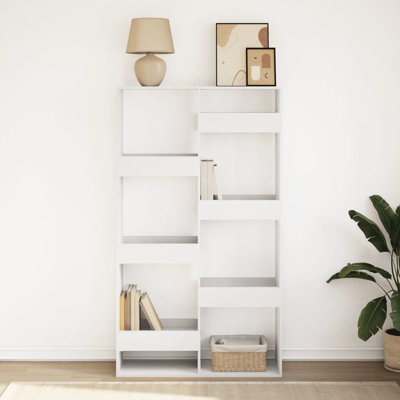 Bryton 115 cm H x 100 cm W Book Cabinet Bookcase