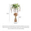 Jasmine qui pleure artificiellement, plante d'intérieur en pot-833100190-833100185