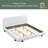 Unique Design, Upholstered Bed Frame-486199006