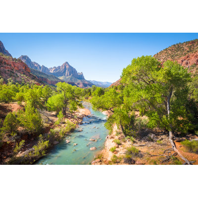Fino Zion National Park, Utah - Wrapped Canvas Print
