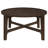 Cota 3-piece Solid Wood Coffee and End Table Set Dark Brown