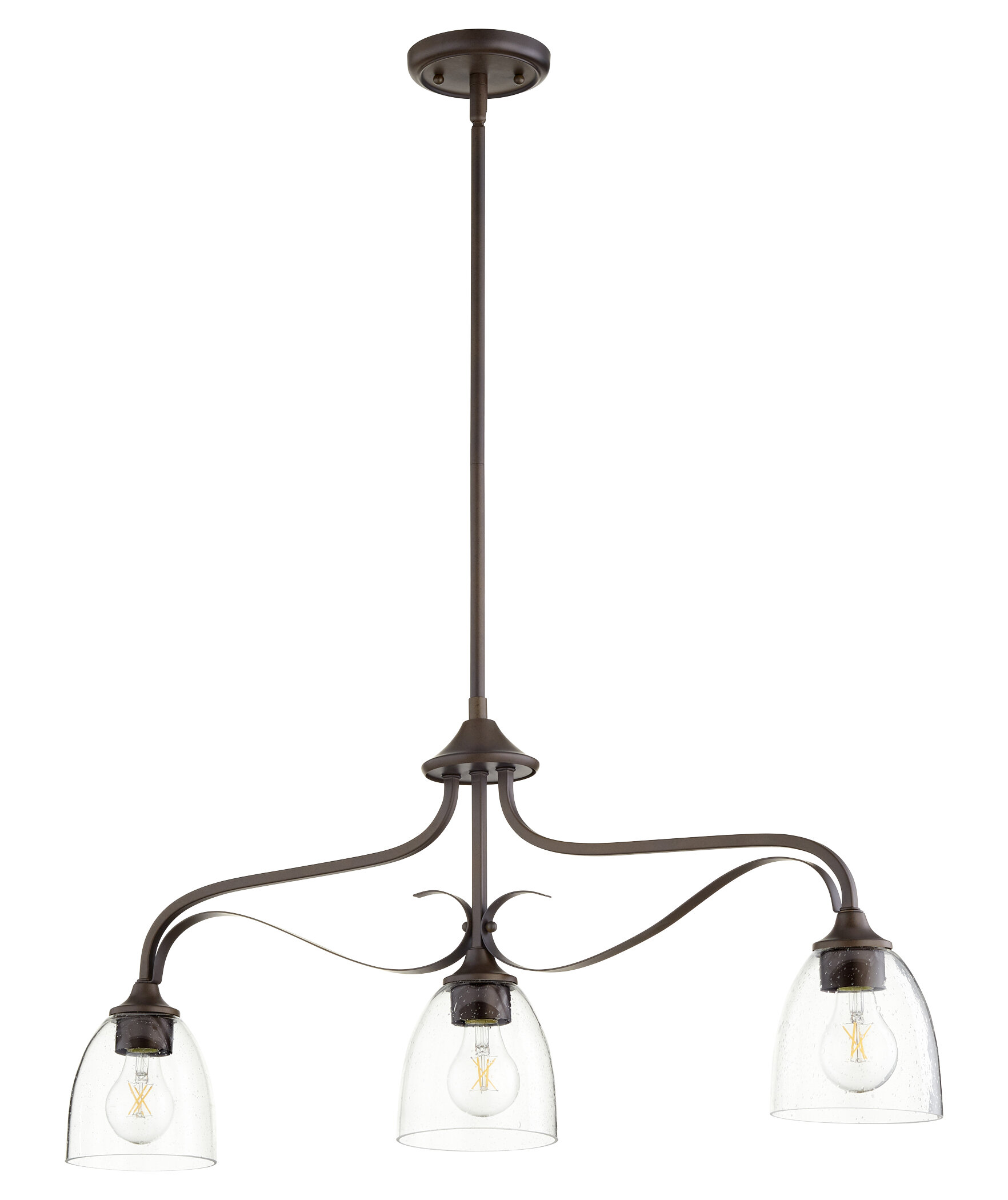 Fleur De Lis Living Brookview 3 - Light Kitchen Island Pendant ...