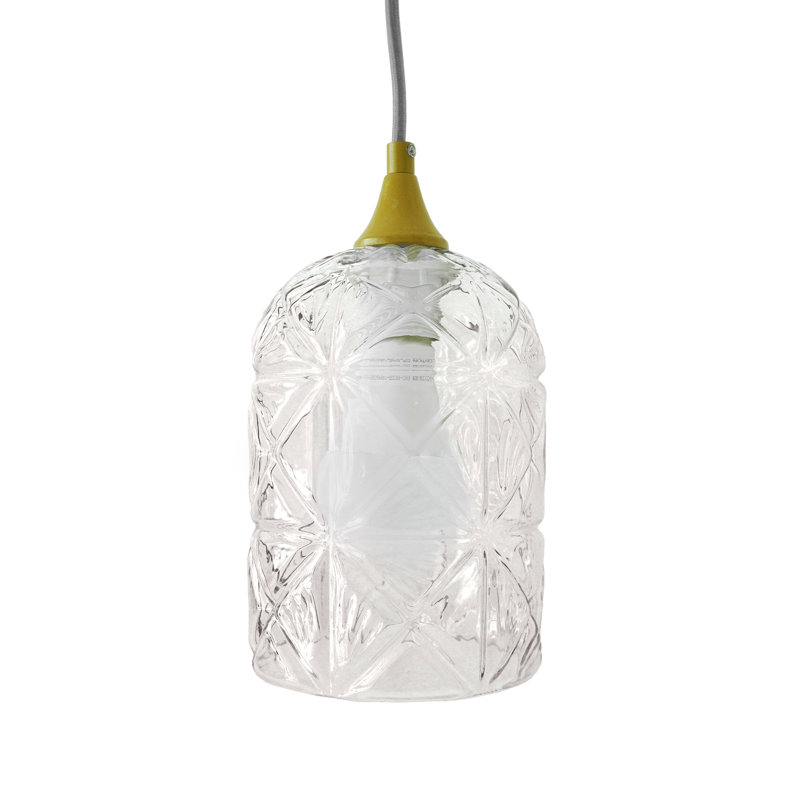 LAMPE SUSPENDUE RALUCA AVEC ABAT-JOUR EN CRISTAL