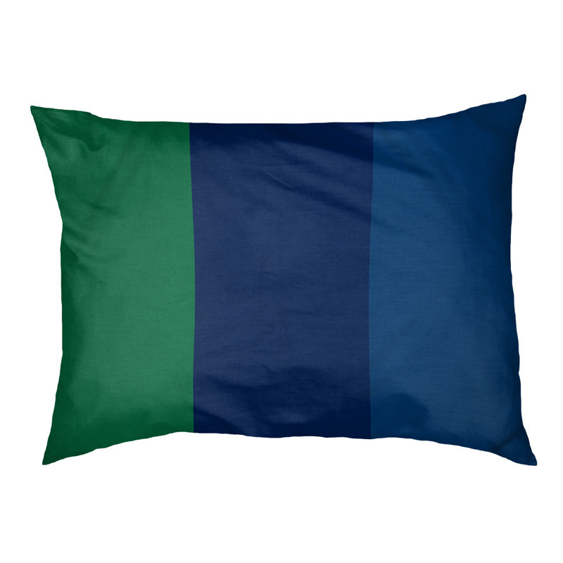 Coussin pour chien hockey Las Vegas, Petit (l 28 po x P 18 po x H 9,5 po), Vert / bleu / bleu foncé