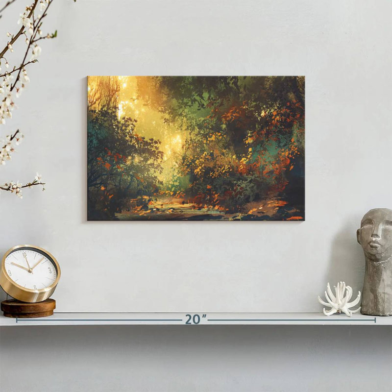 Alvord Spring In The Forest, 8'' H x 12'' W
