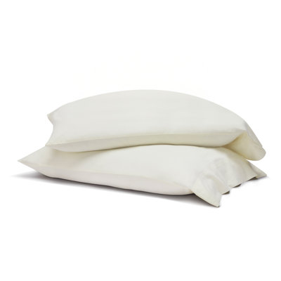 Taies d'oreiller en percale légère 100% coton Carmen