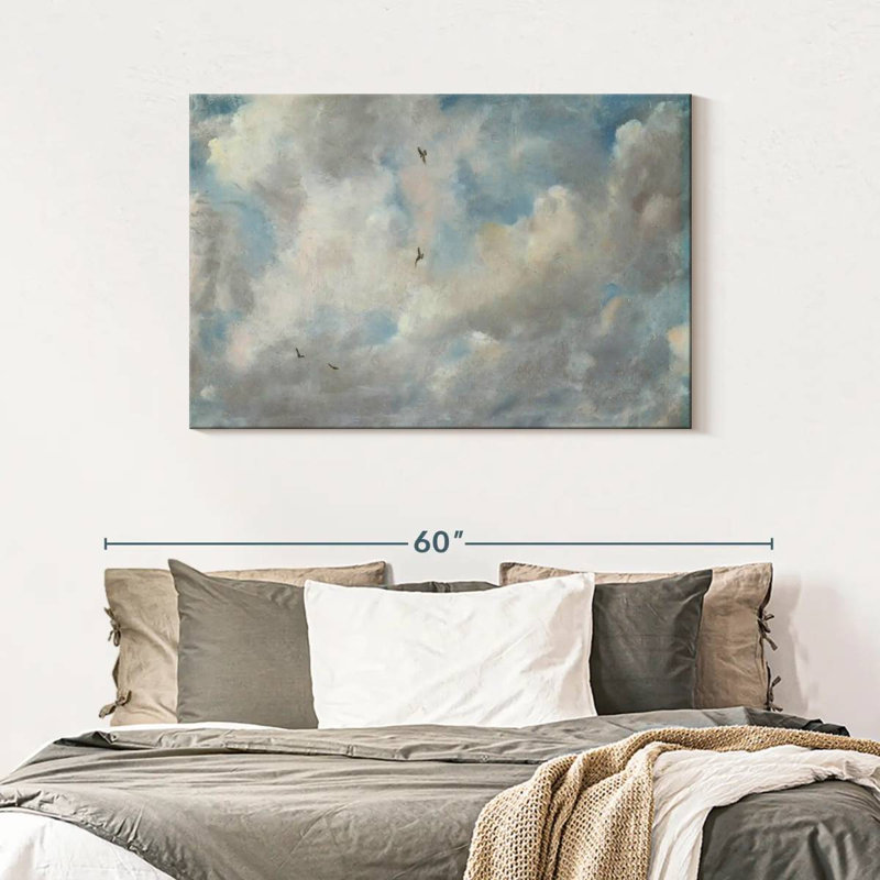 Étude de nuage Alvord 1821, H 30 po x l 45 po