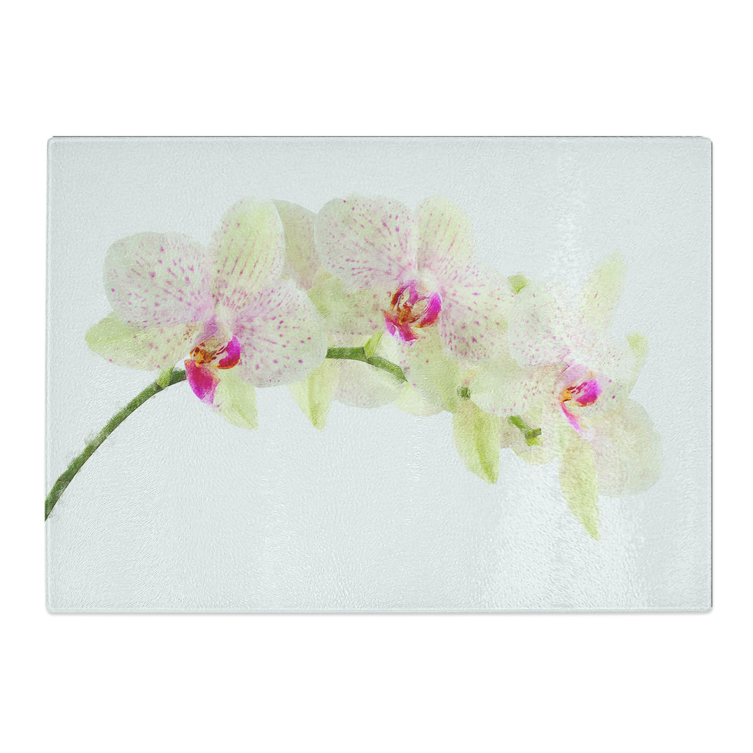 Orchid Flowers Vol.1 Painting Chopping Board