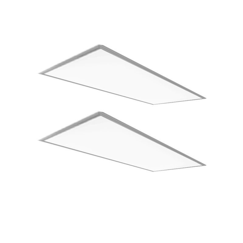Plafonnier rectangulaire DEL (ensemble de 2), 5000 K