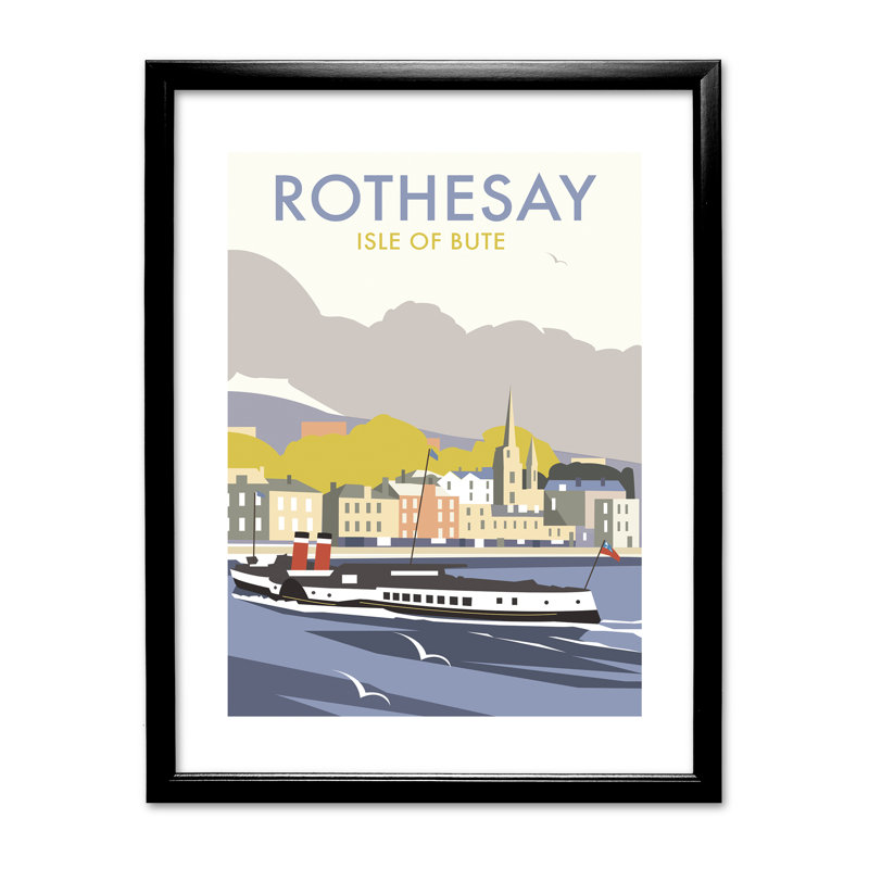 Dave Thompson - Single Picture Frame Print, Black
