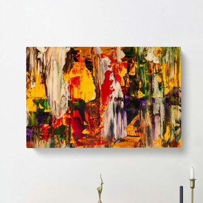 Abstract Art Painting Vol.213 by S.Johnson - Wrapped Canvas Painting