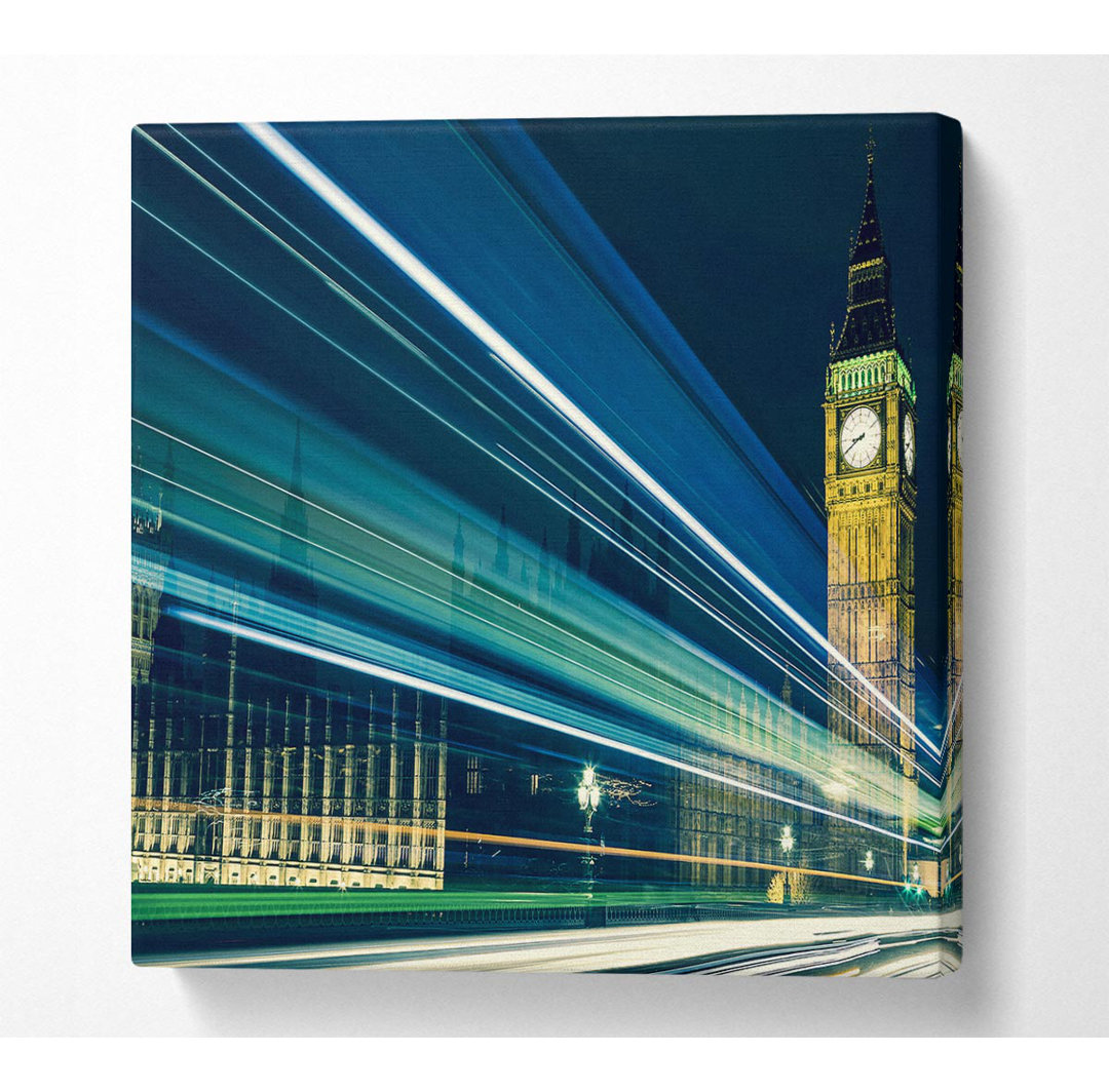 Adilia Big Ben Speed Of Light 6 - Kunstdrucke auf Leinwand