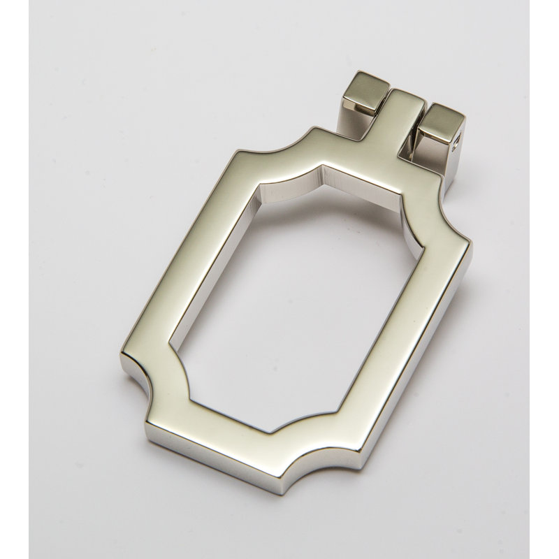 Classic Ring Pull, Polished Nickel