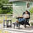 Outdoor Side Table HIPS Table for Patio, Garden, Lawn-2117436317