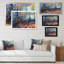 Mystic Autumn Forest - reproduction d'art sur toile encadrée-55754888-55754889