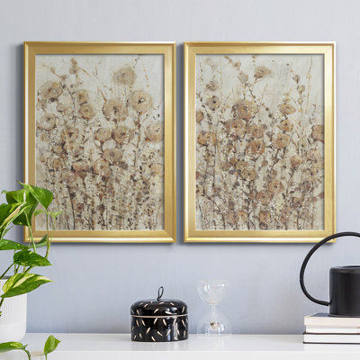 " Garden Edge I " 2 - Pieces Painting Print
