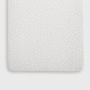 Linen Blend - Piece Cot Bed Fitted Sheet