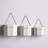 Myla 3-Piece Metal Wall Planter Set-951228292