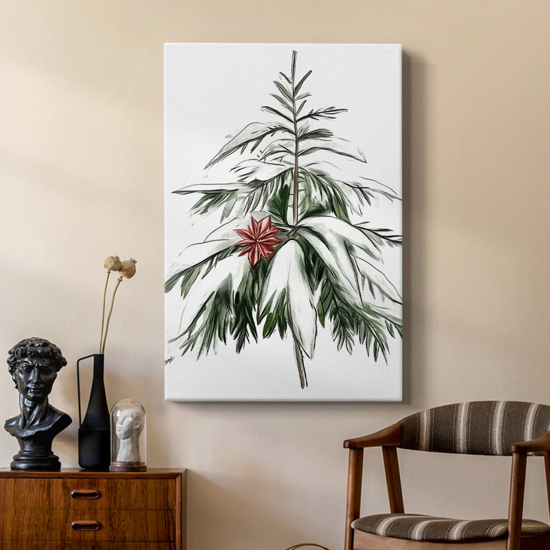 Art des Fêtes de Noël DCCDXLVII - Galerie Cavas sur mesure, H 48 po x l 32 po