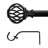 Gaell Adjustable Steel Single Curtain Rod-712370455