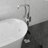 1 Handle Floor Tub Filler with Diverter-12517411
