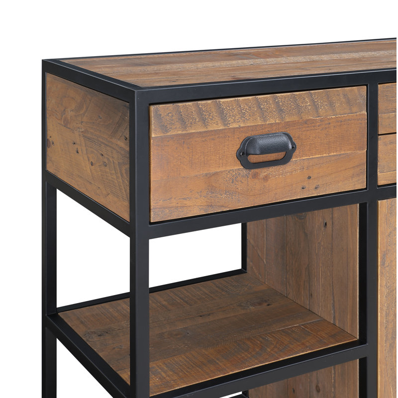 Angelys 140cm Solid Wood Console Table