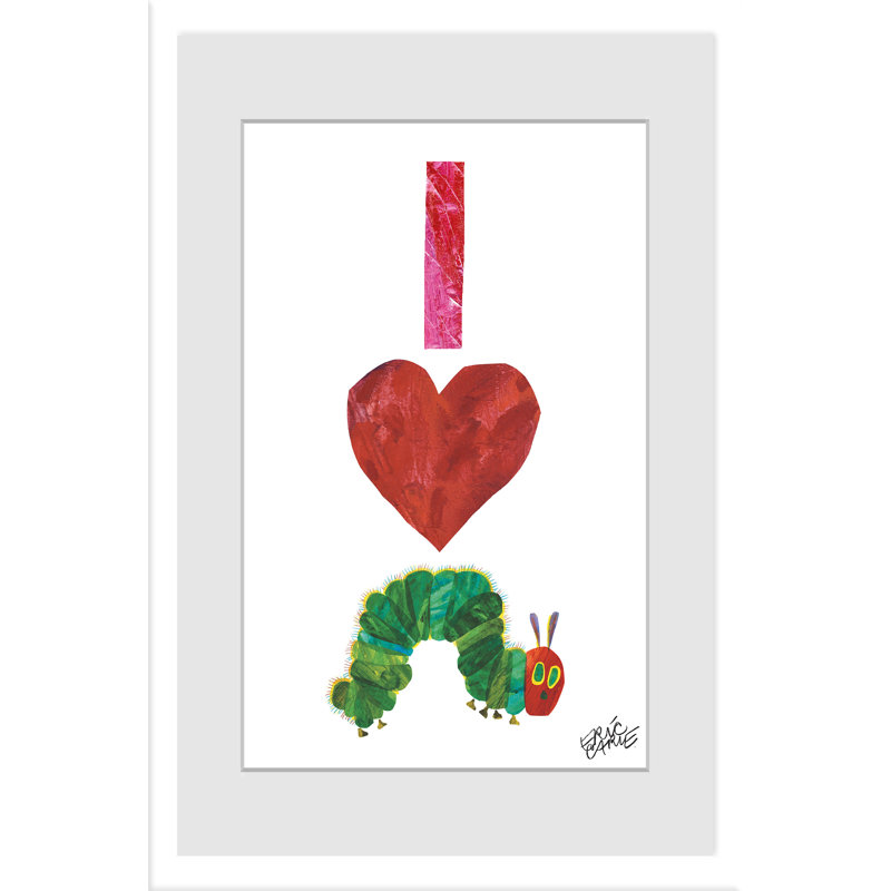 Love For Caterpillars - Print on Canvas, 45cm H x 30cm W