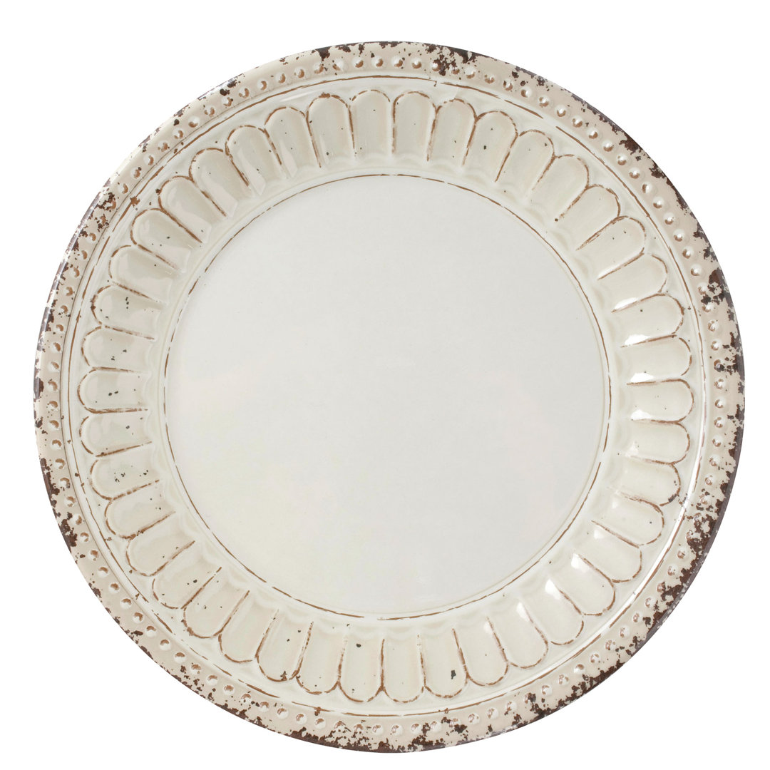 Holbeach 11'' Melamine Dinner Plate (Set of 6) Ophelia & Co.