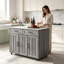 129 cm W Kitchen Island with-1840145126