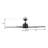 52'' Magdline 5 - Blade LED Smart Standard Ceiling Fan with Remote Control and Light Kit Included.