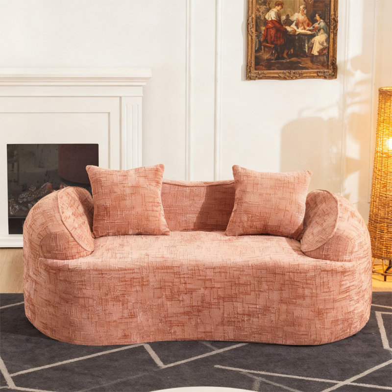Canapé pour salons, bureaux et appartements, Rose