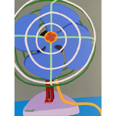 «Vintage Fan» par Sue Graef - impression
