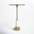 Leone Glass Top End Table