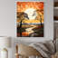 Baobab africain au coucher du soleil-97171473-97171467