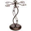 Metal Tabletop Wine Glass Rack in Bronze