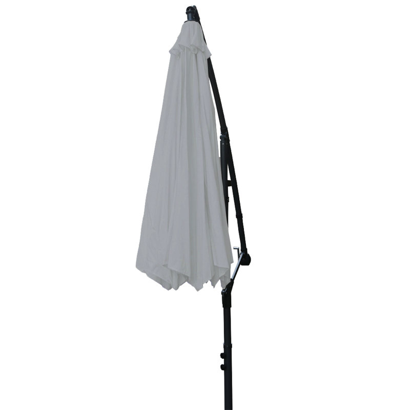 300cm Cantilever Parasol, Grey