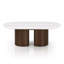 Table basse ovale en pierre véritable Luca-1228765842