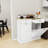 Kitchen Trash Bin Cabinet - White With Two Drawers, Compartments, Enhanced Interior Two - , Functional Design