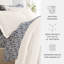 Ensemble de literie 8 pièces - Housse de couette unie, ensemble d'édredon et ensemble de draps à motifs-99311856-99311846