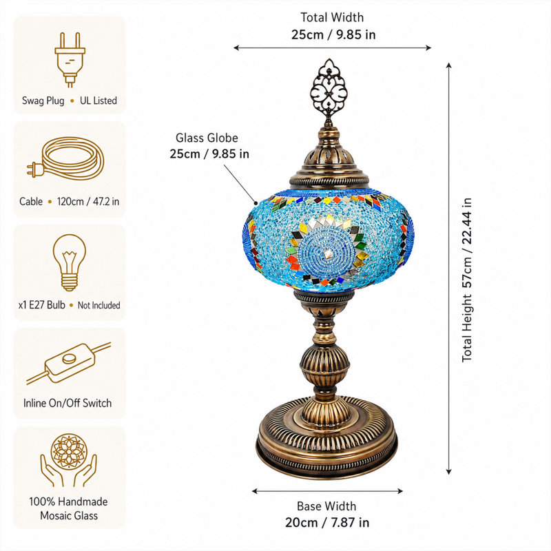 Aidanlee Metal Table Lamp