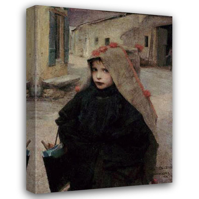 Going to School, 24" H x 17" W