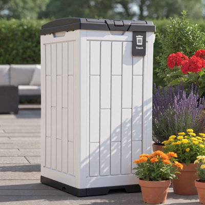 Balconera 38 Gallon Outdoor Trash Can