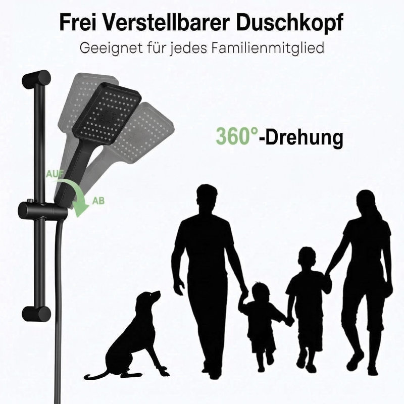 Thermostatic Shower Mixer Set