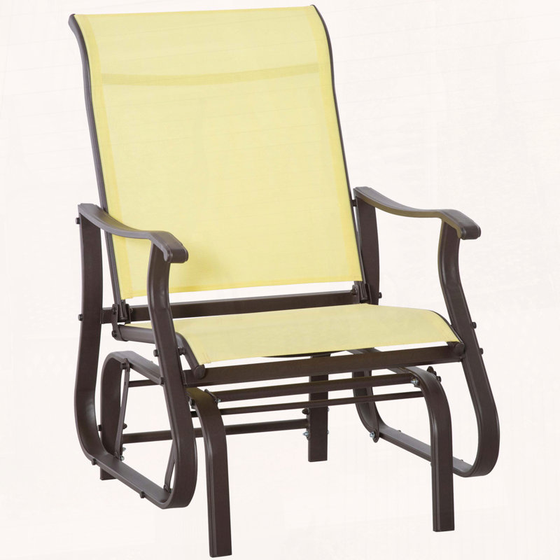 Chaise berçante pour l'extérieur