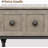 52'' Entryway Table Console Table with 3 Drawers Sofa Table Narrow Long with Storage Shelves Wood Accent Sofa Table with Storage Shelf for Living Room, Couch, Hallway, Foyer, Kitchen Counter