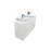Hargrave 59.05'' Single Bathroom Vanity with Plastic Top-1813133080