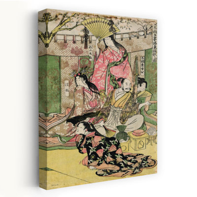 Ladies Of The Samuri Abstract Art